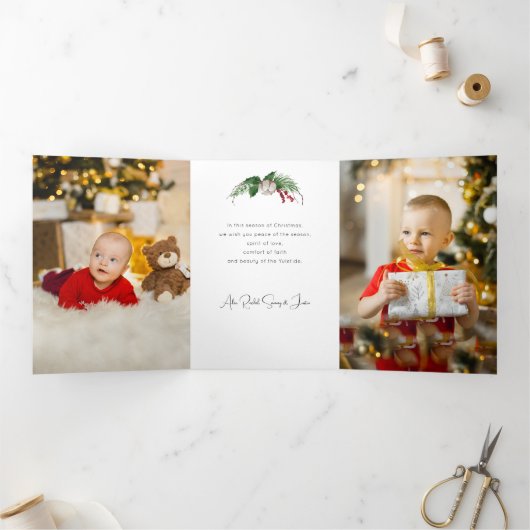 Farbenfrohe Aquädukte, Pine & Arch Foto Dreifach Gefaltete Karte (Innenseite)