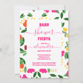 Farbenfrohe Aquarelldusche Einladung (Vorderseite)