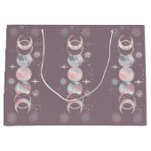 Farbenfrohe Aquarelle Große Geschenktüte (Vorderseite)