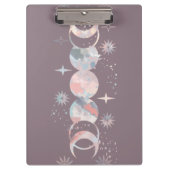 Farbenfrohe Aquarelle Klemmbrett (Vorderseite)