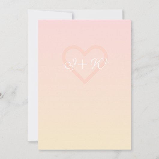 Farbenfrohe Aquarellfarben-Blume, die das Datum sp Save The Date (Rückseite)