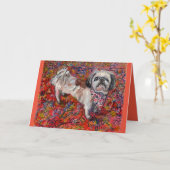 farbenfrohe Aquarellmalerei für Rettungspersonal Karte (Gelbe Blume)