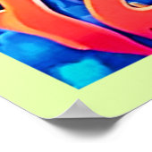 Farbenfrohe Aquarium Poster (Ecke)
