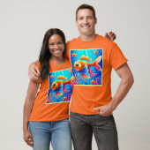 Farbenfrohe Aquarium T-Shirt (Unisex)