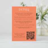 Farbenfrohe Aquarium-Umschließungskarte Begleitkarte (Stehend Vorderseite)