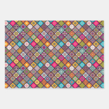 Farbenfrohe arabische Mandala-Laterne-Exotik