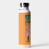 Farbenfrohe Arizona Karte Trinkflasche (Rechts)