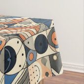 Farbenfrohe Art Deco Design Tischdecke (Beispiel)