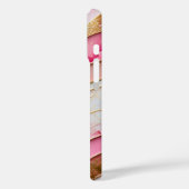 Farbenfrohe Art Deco iPhone Case (Rückseite / Links)