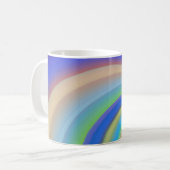 Farbenfrohe Ästhetische Arrangement Tasse (Vorderseite Links)
