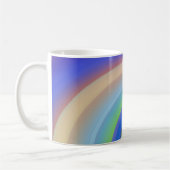 Farbenfrohe Ästhetische Arrangement Tasse (Links)