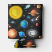 Farbenfrohe Astronomie kann kühlen Dosenkühler (Vorderseite)