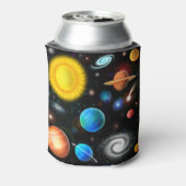 Farbenfrohe Astronomie kann kühlen Dosenkühler (Kanne Rückseite)