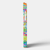Farbenfrohe Atlanta-Karte Case-Mate iPhone Hülle (Rückseite / Links)