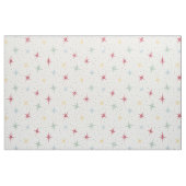 Farbenfrohe atomare Sternexplosion Mitte des Jahrh Stoff (Fat Quarter (45,7 x 55,9 cm))