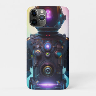Farbenfrohe Atompunk Astronaut digitale Kunst Case-Mate iPhone Hülle