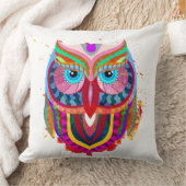 Farbenfrohe Augenillustration Kissen (Decke)