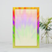 Farbenfrohe Aurora I Fine Lined Stationery Briefpapier (Stehend Vorderseite)