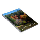 Farbenfrohe australische Herbstlandschaft Notizblock (Rechte Seite)