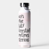 Farbenfrohe Autismus-Befürwortung Trinkflasche (Links)