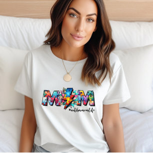 Farbenfrohe Autismus Puzzleteile T - Shirt