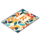 Farbenfrohe Autos - Blätter nach Maß personalisier Notizblock (Linke Seite)