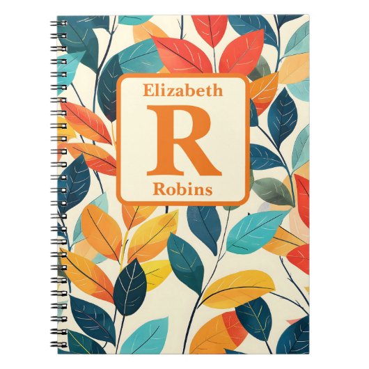 Farbenfrohe Autos - Blätter nach Maß personalisier Notizblock (Vorderseite)