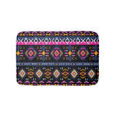 Farbenfrohe Azteken Badematte (Vorderseite)