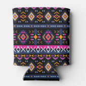 Farbenfrohe Azteken Dosenkühler (Rückseite)