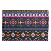 Farbenfrohe Azteken Kissenbezug (Rückseite)