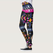 Farbenfrohe Azteken Leggings (Links)