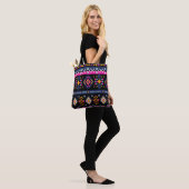 Farbenfrohe Azteken Tasche (Am Model)
