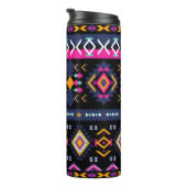 Farbenfrohe Azteken Thermosbecher (Nach rechts gedreht)
