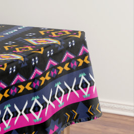 Farbenfrohe Azteken Tischdecke