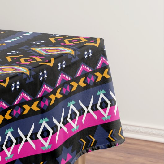 Farbenfrohe Azteken Tischdecke (Beispiel)