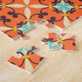 Farbenfrohe Azulejos Traditionelles Tiles-Set Puzzle (Seite)