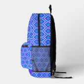 Farbenfrohe Backpacker für Mädchen Bedruckter Rucksack (Rechts)