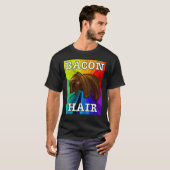 Farbenfrohe Bacon-Haarentwürfe für Jungen oder Mäd T-Shirt (Vorne ganz)