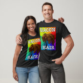 Farbenfrohe Bacon-Haarentwürfe für Jungen oder Mäd T-Shirt (Unisex)