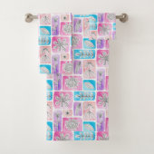 Farbenfrohe Badetücher Set (Insitu)