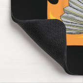 Farbenfrohe Badminton Shuttle Art Sport 2 Mousepad (Ecke)