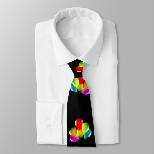 Farbenfrohe Balkone - Glückliches Party Krawatte (Gebunden)