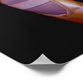 Farbenfrohe Ballerina Poster (Ecke)