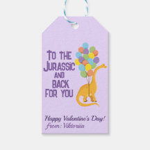 Farbenfrohe Ballons Dino Kids Valentine Schule