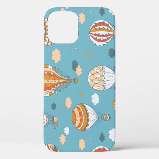 Farbenfrohe Balloons Festivals Design Case-Mate iPhone Hülle (Rückseite)
