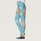 Farbenfrohe Balloons Festivals Design Leggings (Links)