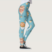Farbenfrohe Balloons Festivals Design Leggings (Rechts)