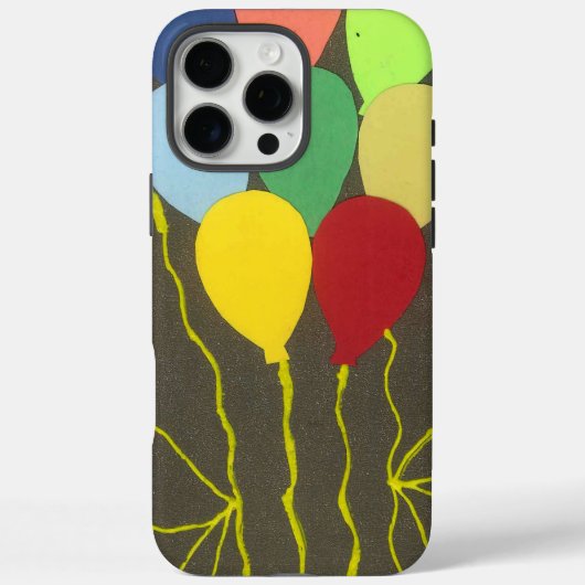 Farbenfrohe Balloons Grafik-Design Case-Mate iPhone Hülle (Rückseite)
