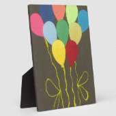 Farbenfrohe Balloons Grafik-Design Fotoplatte (Seite)