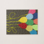 Farbenfrohe Balloons Grafik-Design Puzzle (Horizontal)
